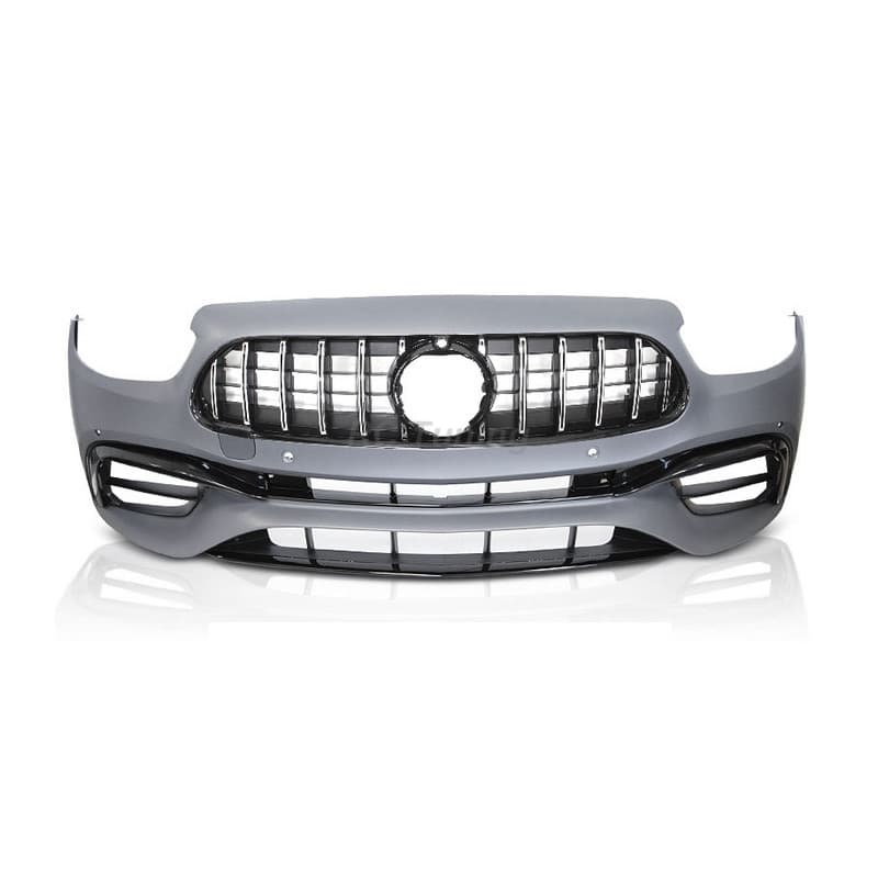 Pare-chocs avant look sport pour Mercedes W213 20-23 avec PDC