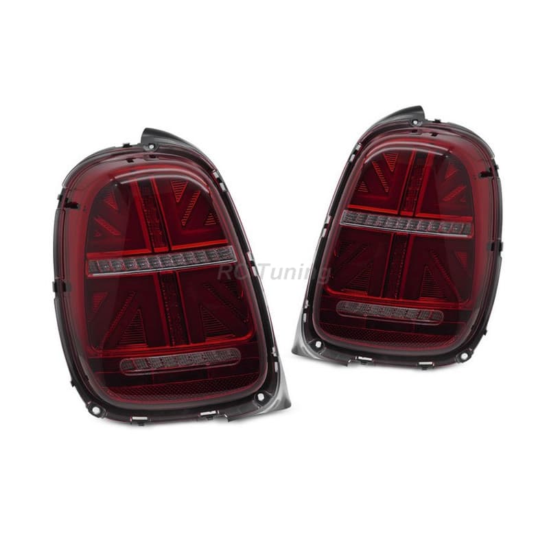 Feux arrière Rouge/fumé LED SEQ pour Mini Cooper F55-F56-F57 14-17