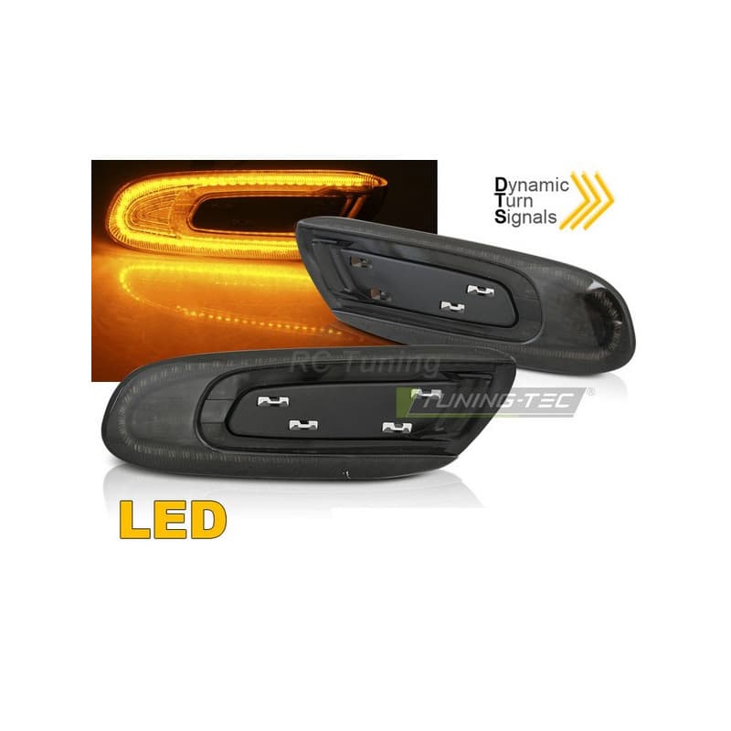 Clignotants Latéraux fumé LED SEQ pour Mini Cooper F55-F56-F57 14-