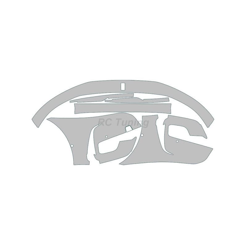 Film de protection PPF Pare-chocs avant pour DS7 Crossback 18-22 Transparent brillant