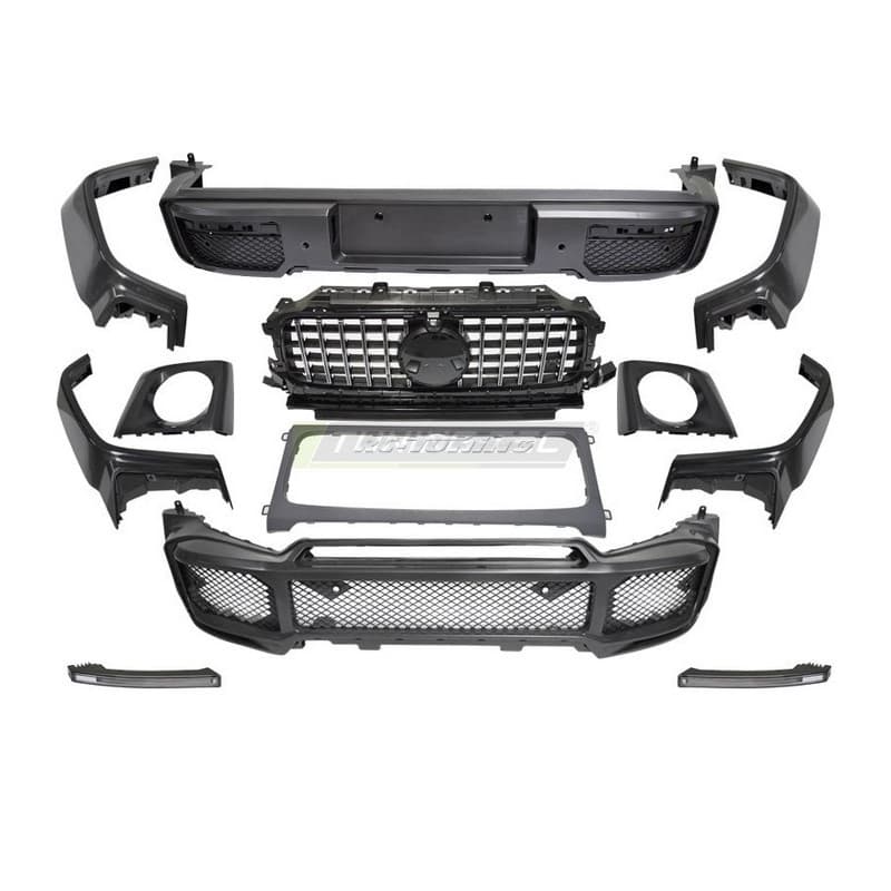 Kit Sport look BRBS pour Mercedes Classe G W464 18- - Chrome