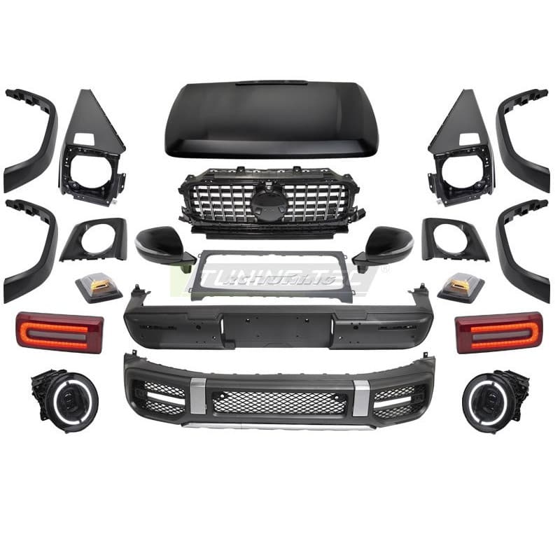 Kit Sport look 464 pour Mercedes Classe G W463 90-18 - Noir