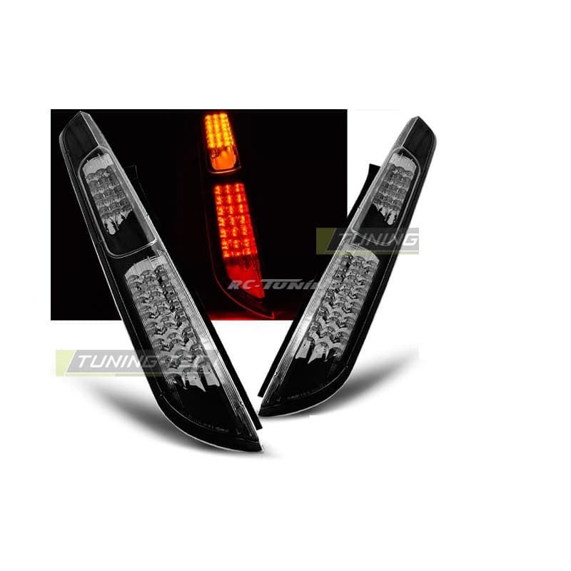 Feux Arrière Ford Focus MK2 09.04-08 à Leds Noir