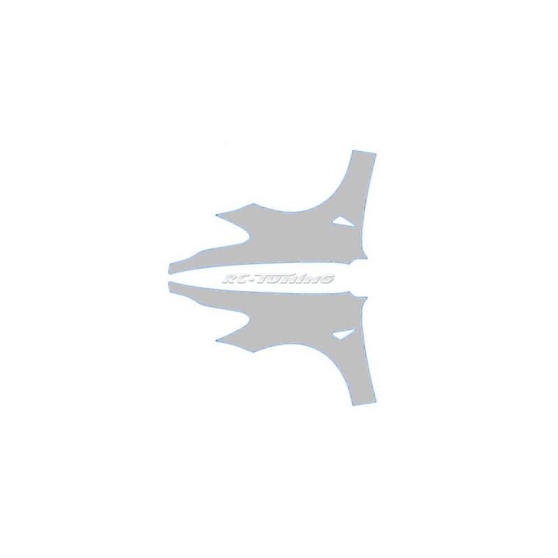 Film de protection PPF pour ailes avant Tesla Model 3 Transparent brillant