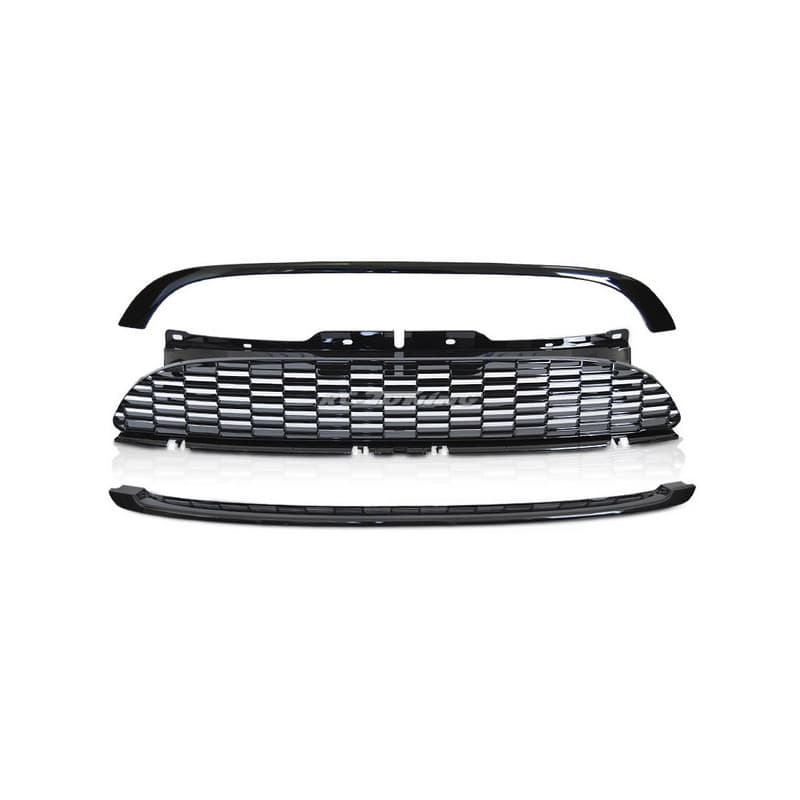 Calandre Look JCW noir brillant pour Mini Cooper R56/57/55 10-14