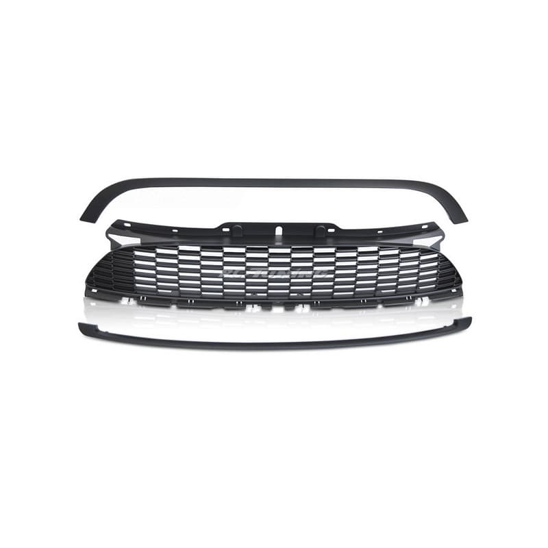 Calandre Look JCW noir mat pour Mini Cooper R56/57/55 10-14