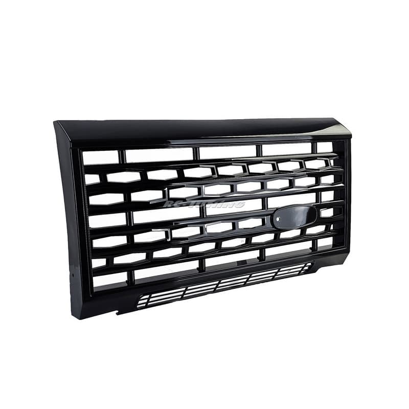 Calandre noire brillant pour Land Rover Defender LD 90 110 2007-2015