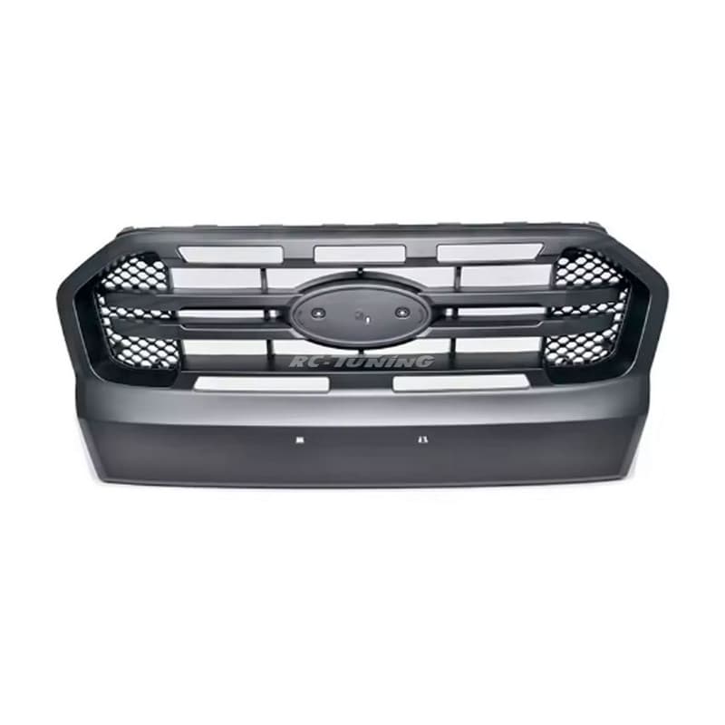 Calandre noire avec double barre pour Ford Ranger T7 16-19 2.2 3.2
