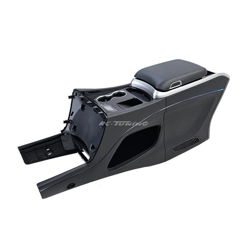 Console centrale luxe noire avec réfrigérateur pour Mercedes Vito a...