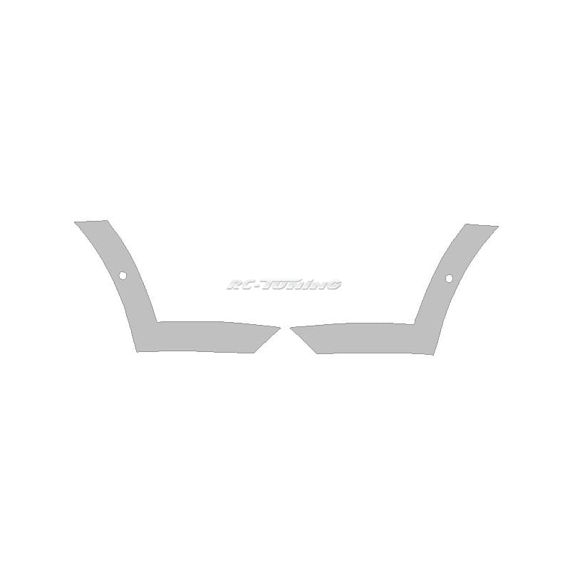 Film de protection PPF partiel pour Pare-chocs avant Tesla Model Y Transparent mat