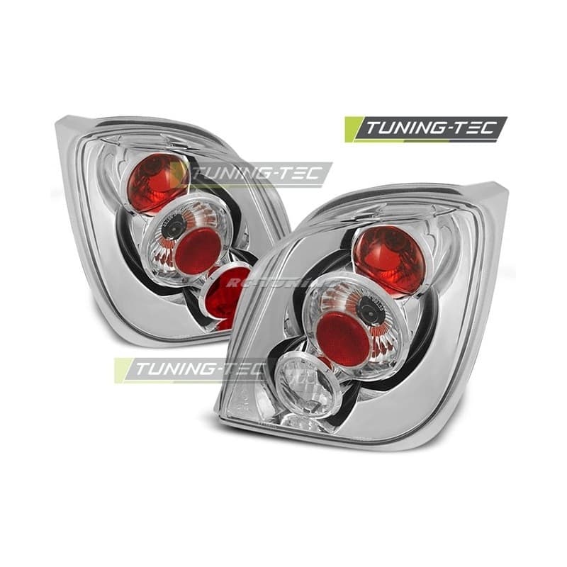 Feux Arrière Ford Fiesta MK3 04.89-09.95 Chrome