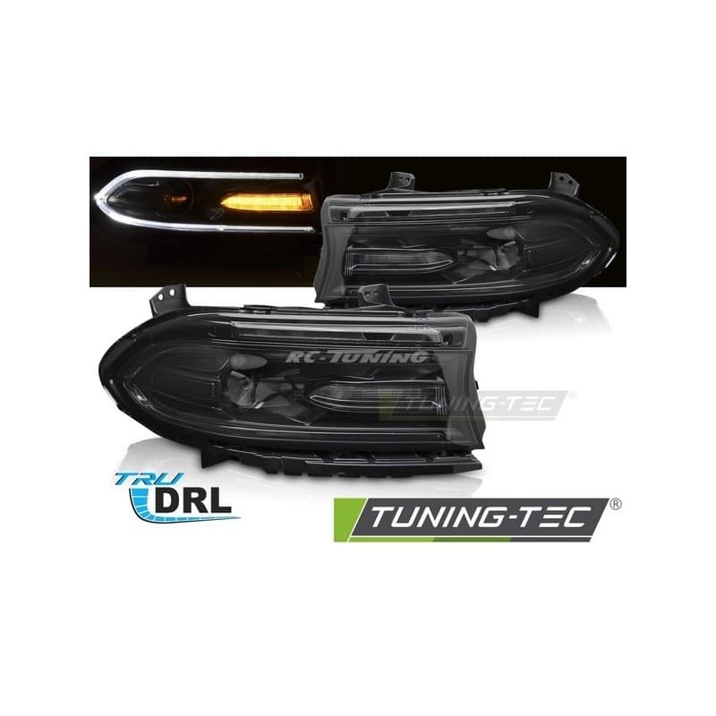 Phares avant LED pour Dodge Charger 14-23