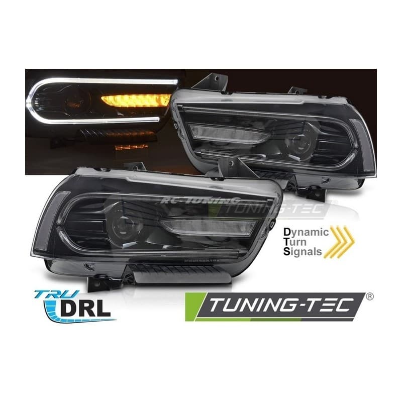 Phares avant LED pour Dodge Charger LX II 11-15