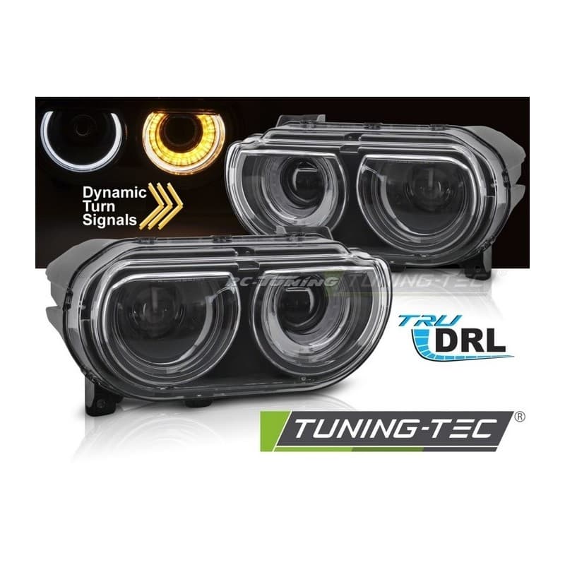 Phraes avant DRL Pour Dodge Challenger 08-14