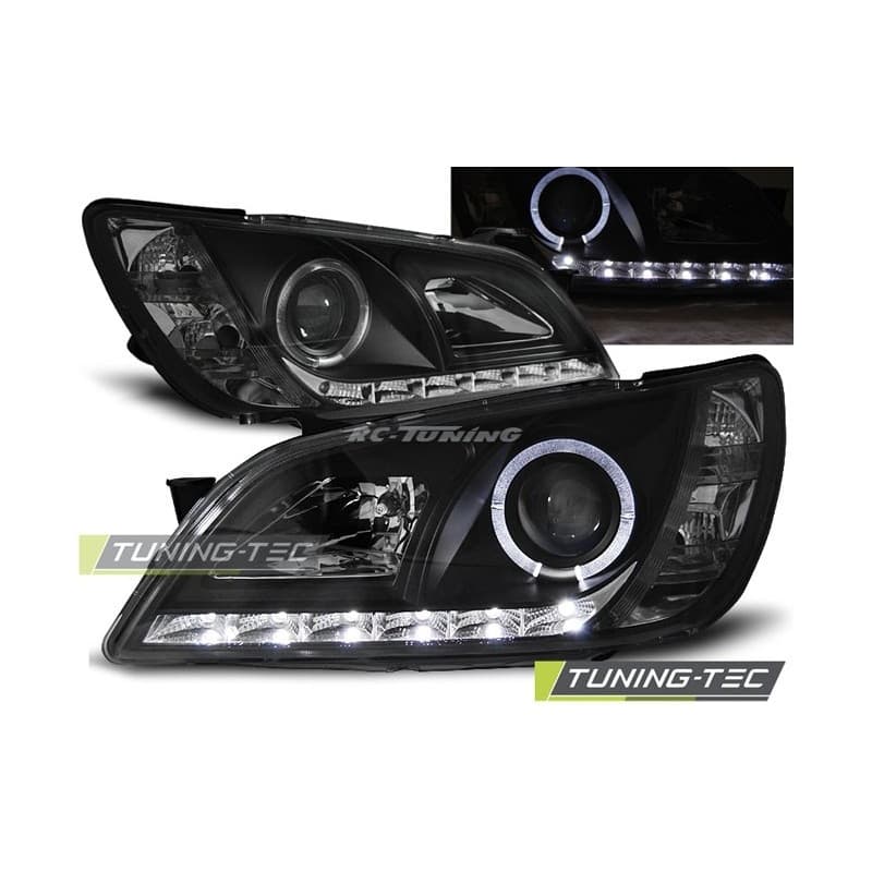 Phares Avant Daylight Lexus IS 01-05 Noir