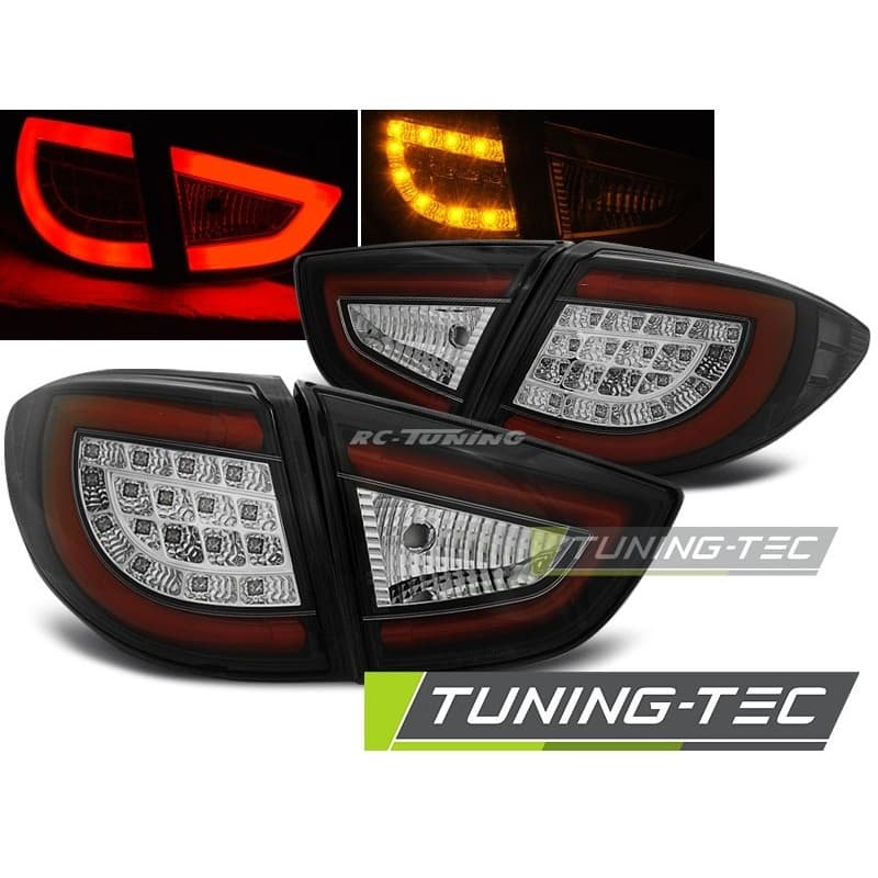 Feux Arrière Hyundai IX35 09- à Leds/Lightbar Noir