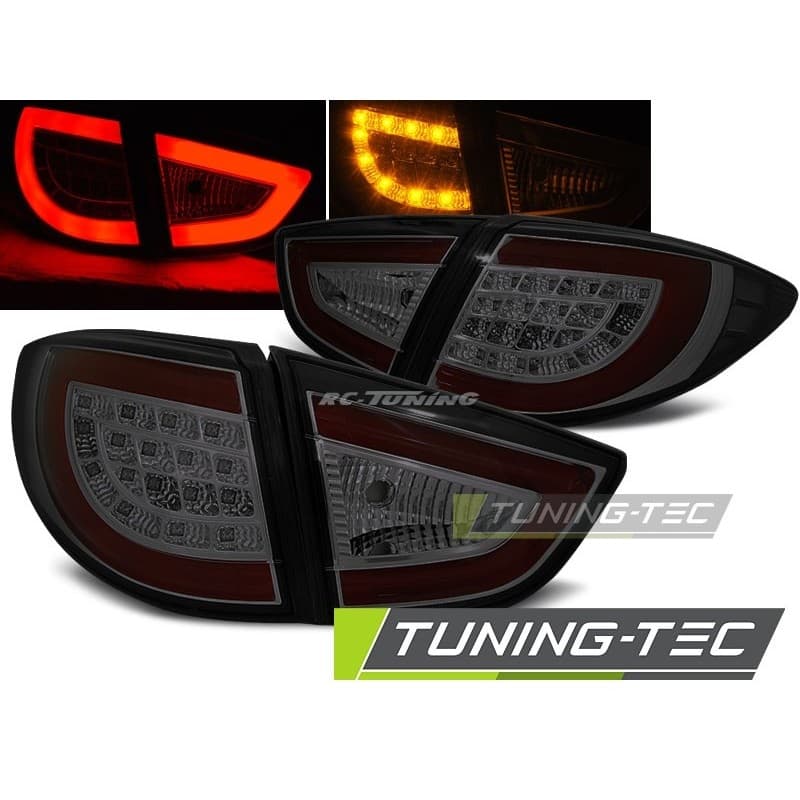 Feux Arrière Hyundai IX35 09- à Leds/Lightbar Fumé