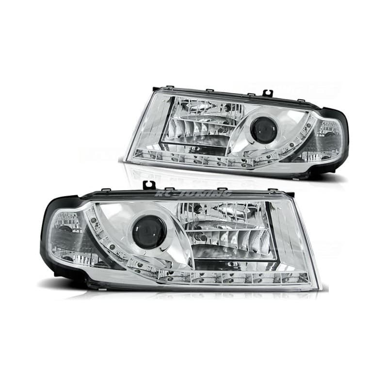 Phares Avant Daylight Skoda Octavia I 08.00-04.04 Chrome