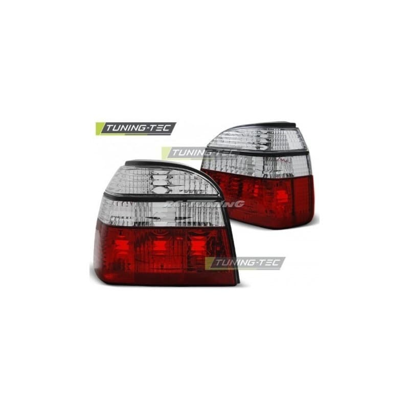 Feux Arrière VW Golf 3 09.91-08.97 Rouge/Clair