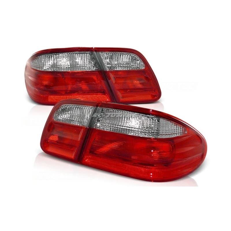 Feux Arrière Mercedes W210 95-03.02 Rouge/Clair