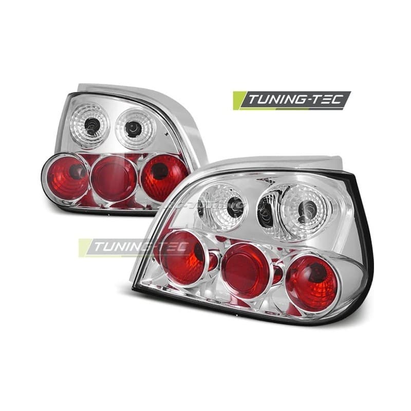 Feux Arrière Renault Megane 03.99-10.02 5ptes Chrome