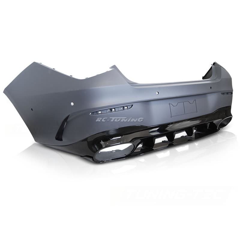 Pare-chocs arrière look sport pour Mercedes CLA W118 19-23