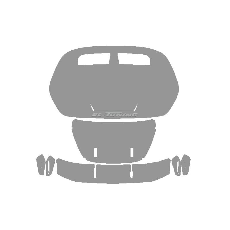 Film de protection PPF Hayon + aileron pour Alpine A110 R Coupé - Transparent mat