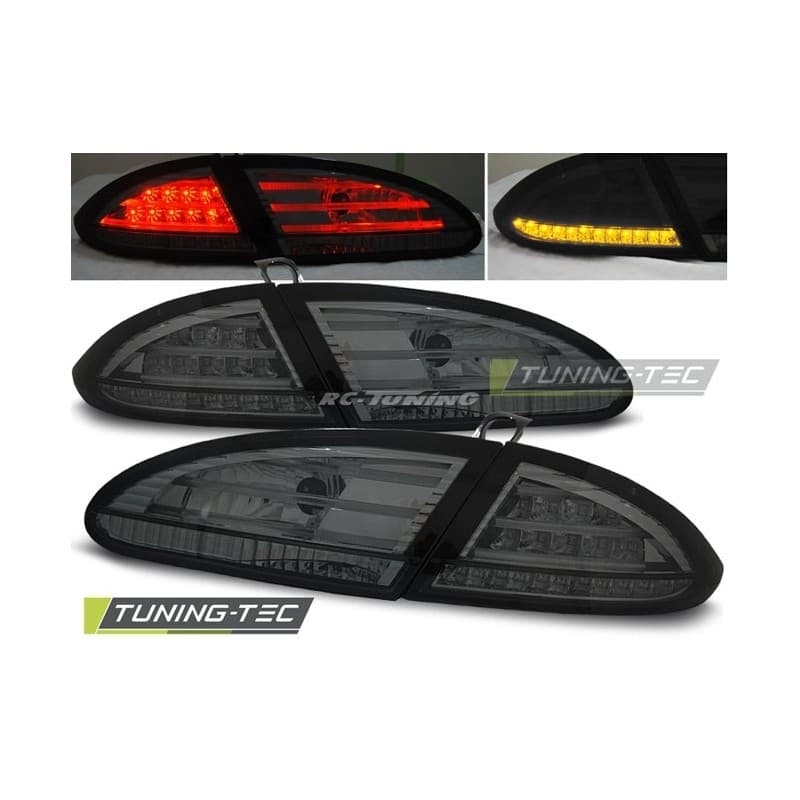 Feux Arrière Seat Leon 06.05-09 à Leds Fumé