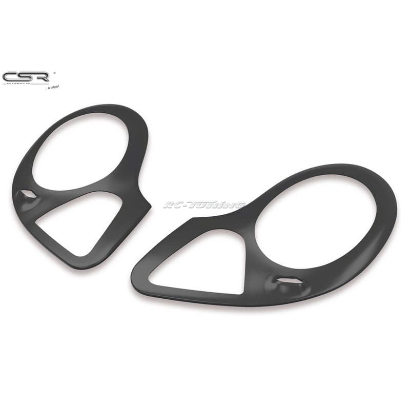 Paupières de phares Porsche Boxster 986, 911/996 1996-2004 - Noir Brillant
