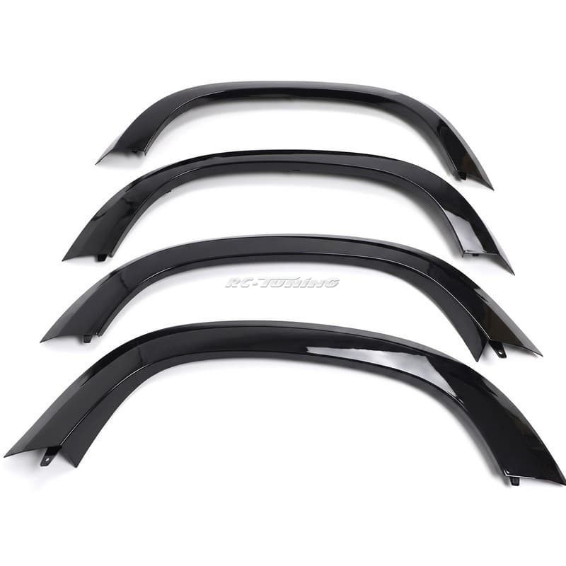 Extensions d’ailes noir brillant Defender 90 L663