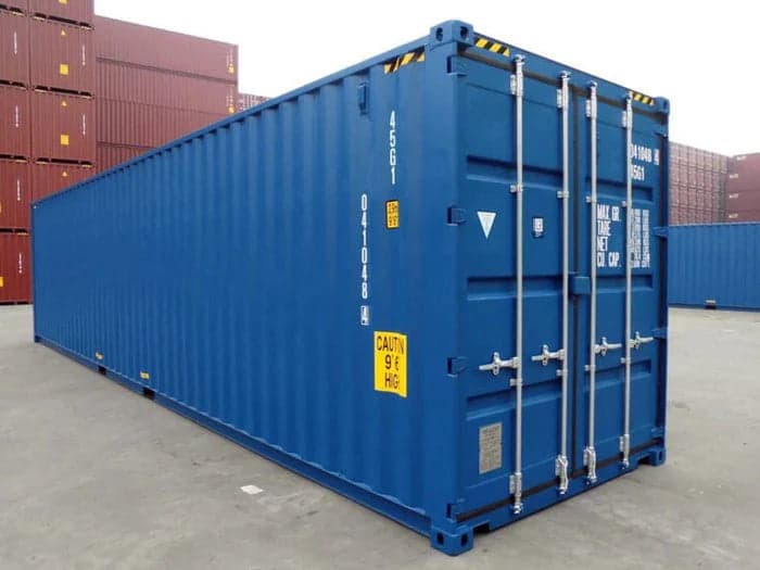 Contentor Marítimo 40 Pés High Cube (HC Altura Extra) - Novo