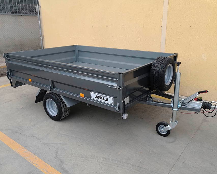 Reboque 1 Eixo 2.500 x 1.800 x 400 - Rodas 10″ por Baixo - MMA 750 kg
