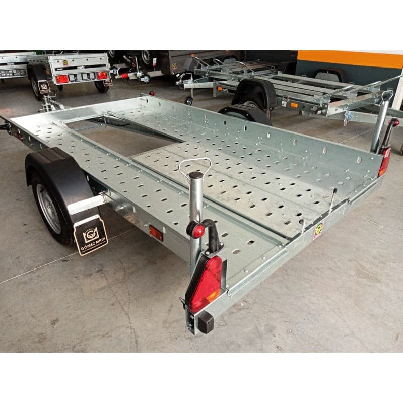 Reboque Plataforma Galvanizado para Quads, Buggys e Microcarros 3,00 x 1,90 m (MMA 750 kg)
