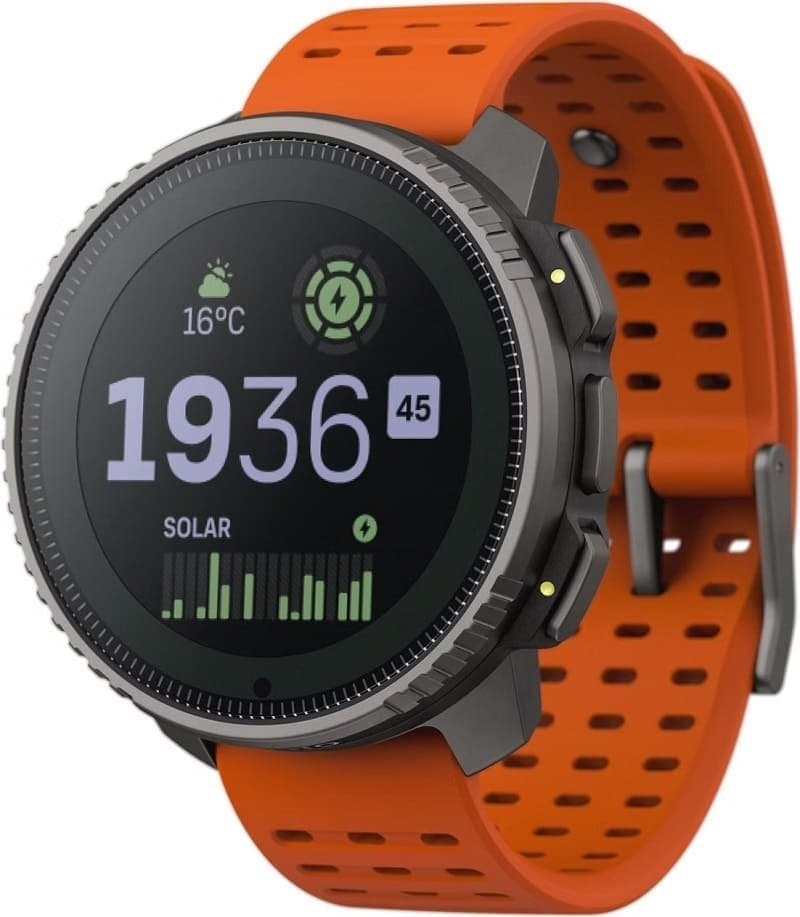 Montre GPS Suunto Vertical Titanium Solar Canyon - Orange