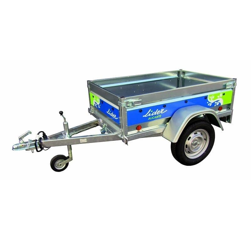 Remorque bagagère Alicante 39211 Lider - V2 - 150x100x39 cm