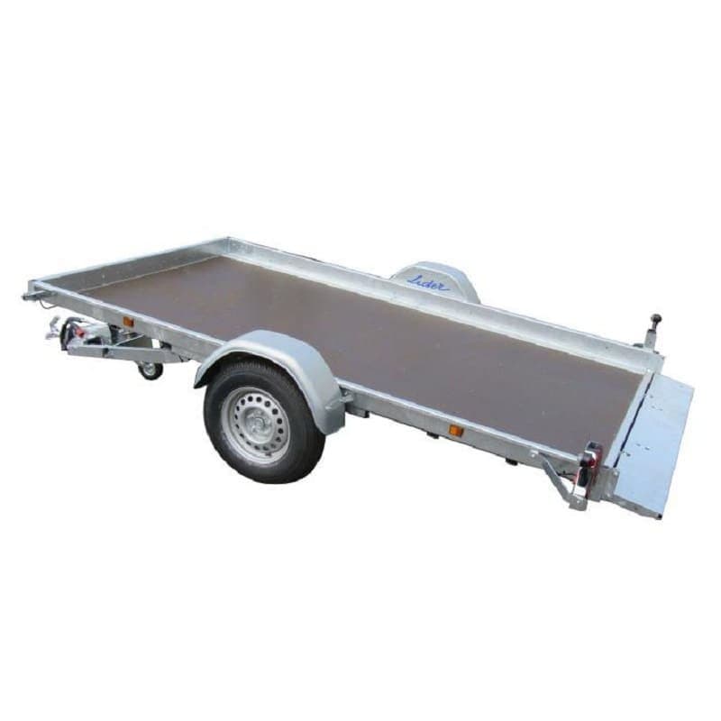 Remorque plateau freiné - Lider - Robust 36386 - 3,20 m - 1500 Kg - 1 essieu