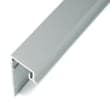 Profilé goutte d'eau 3 m - Aluminium anodisé naturel