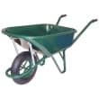 Brouette étroite rénovation verte 110L