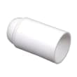Douille E14 chemise lisse blanc