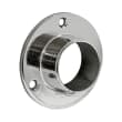 Naissance fermée ronde pour tube Ø19 mm - Chromé