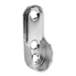 Naissance ouverte ovale pour tube 30 x 15 mm - Chromé