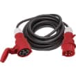 Rallonge CEE avec fiche à inv. de phase 32 A 400 V