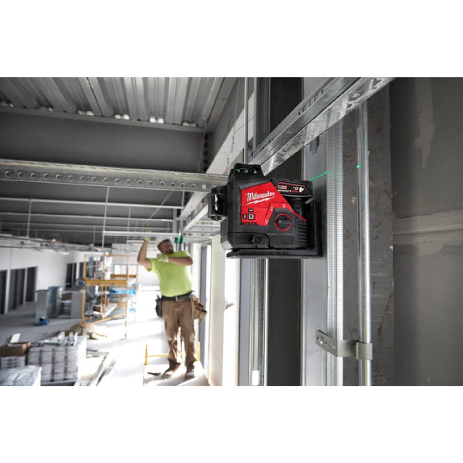 Kit niveau laser vert 3 lignes 360° M12™ 3PLKIT-401P