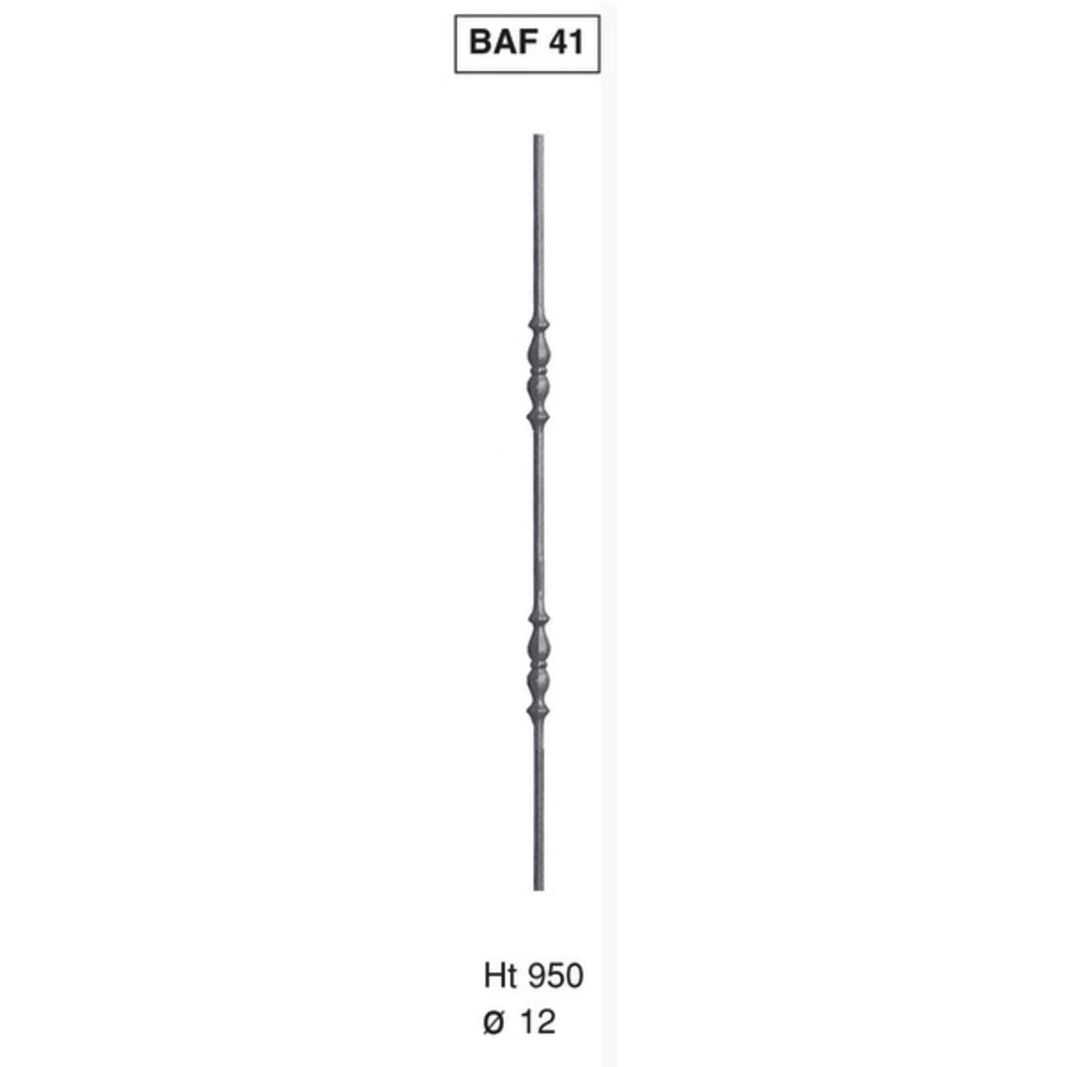 Barreau fantaisie 41 rond 12 hauteur 950