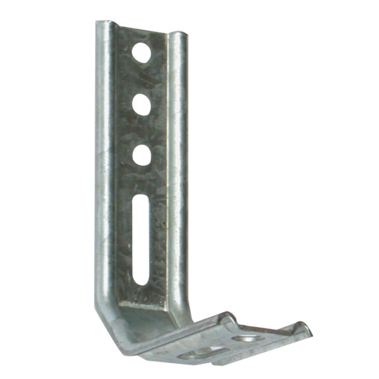 Équerre nervurée pan coupé 70 x 145 galva