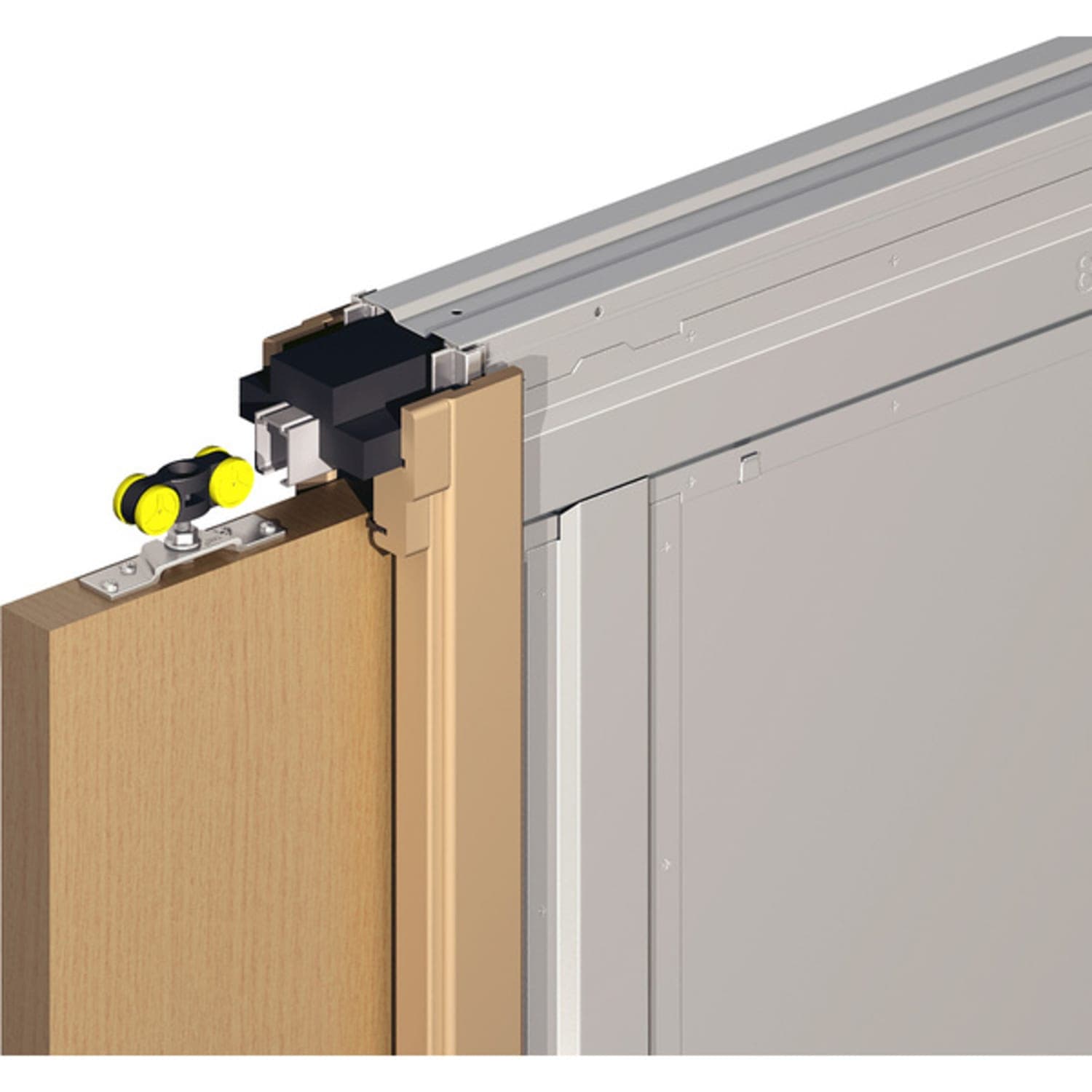 Kit d'habillage baie en MDF pour double porte 735/835x2015