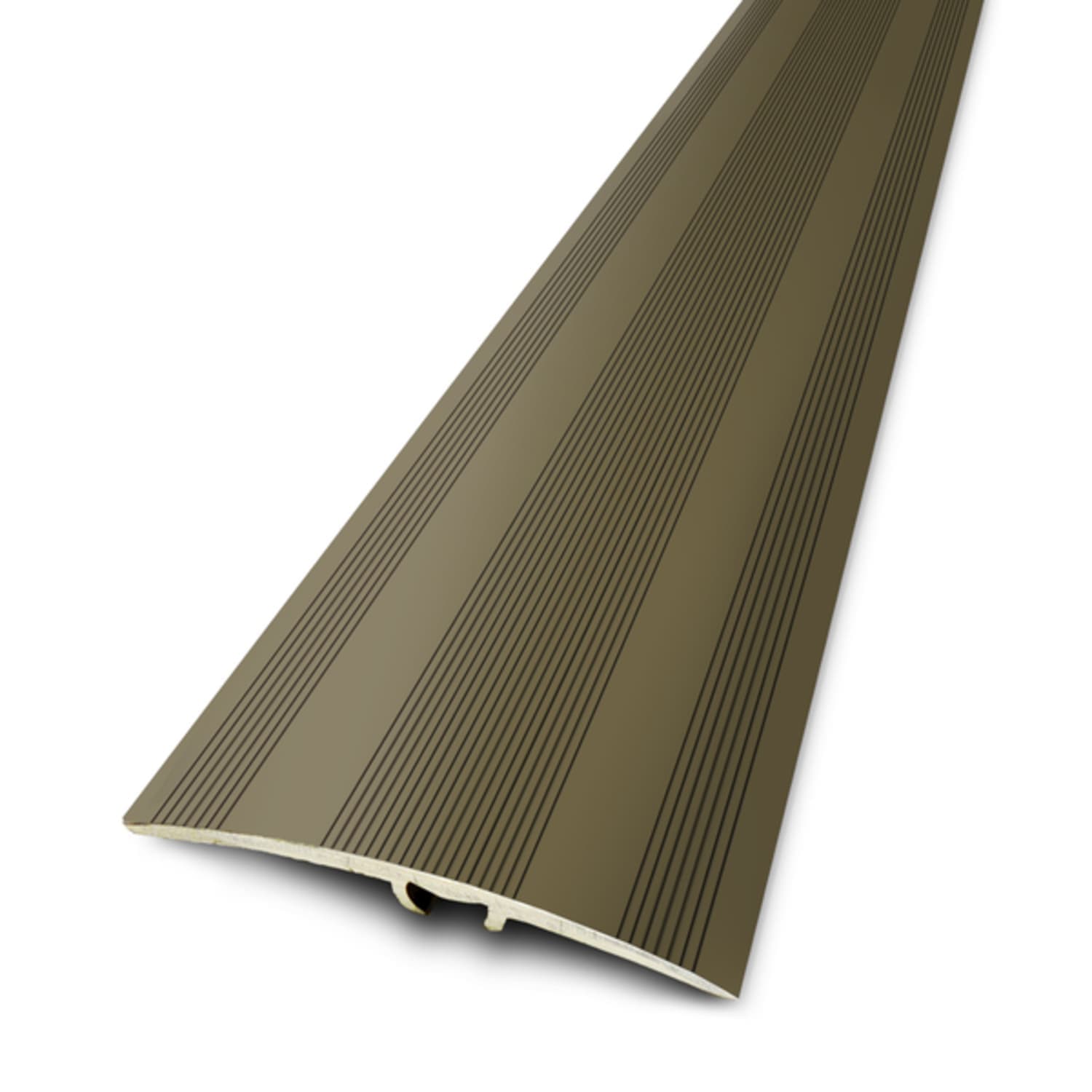 Seuil multi-niveaux HARMONY 41 x 930 mm - Titium strié