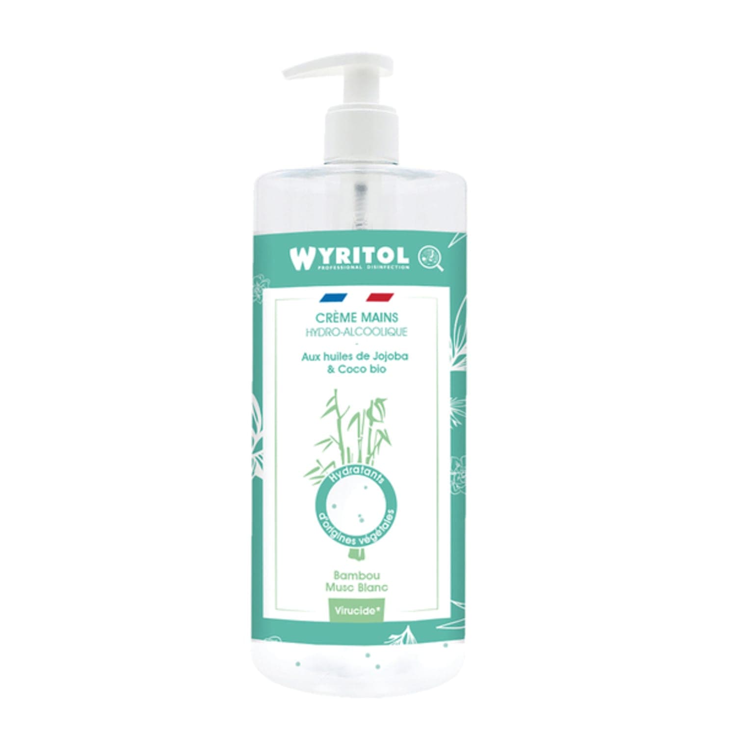 Crème hydroalcoolique Wyritol Bambou Muscs blancs