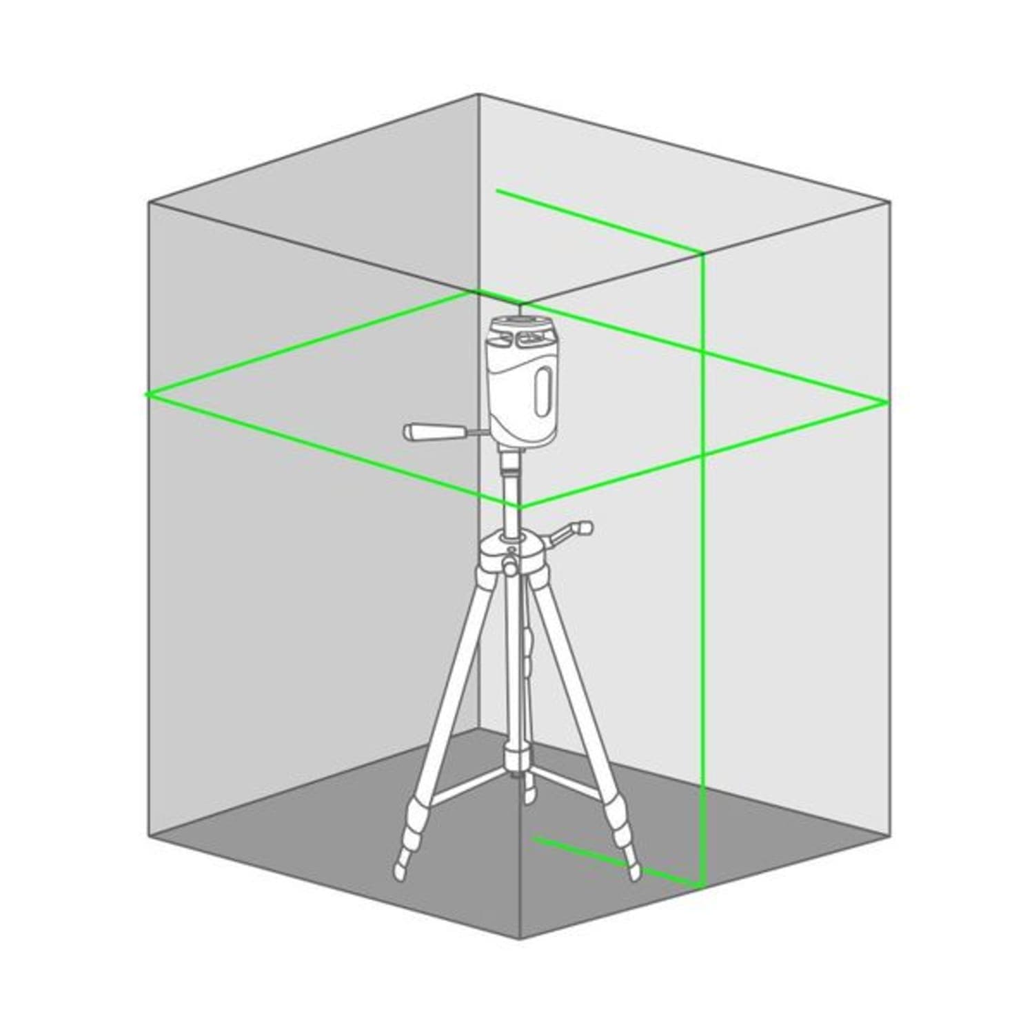 Niveau laser vert flash 360°