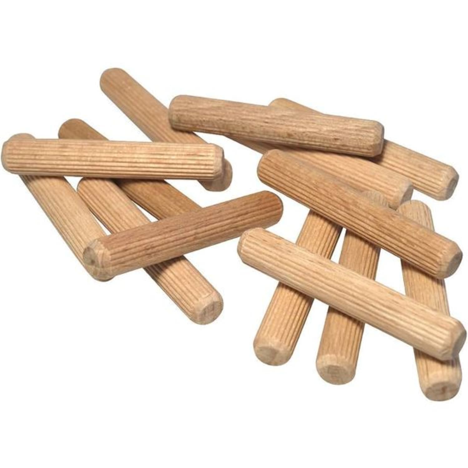 Tourillon strié bois 6 x 40 mm
